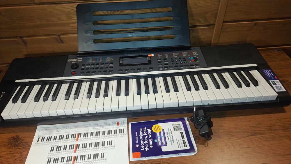 Keyboard - RockJam RJ461 - Piano - 61 Klawiszy