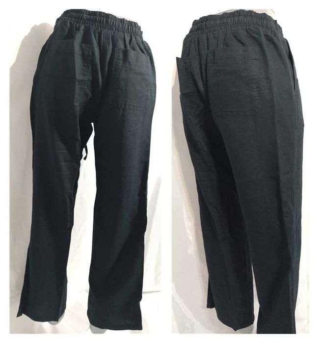 Amazon Calças de perna larga Tam S (123)