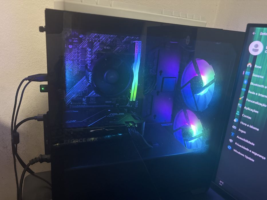 PC Gamer Ryzen 5 5600G + RTX 4060 Ti