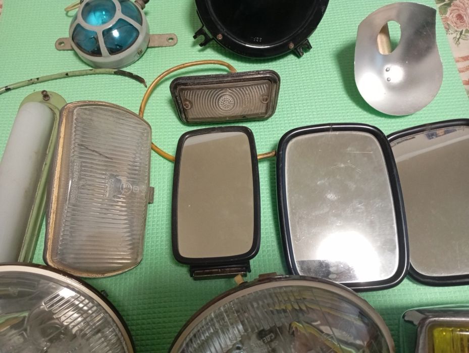 Фары, зеркала,противотуманные фары