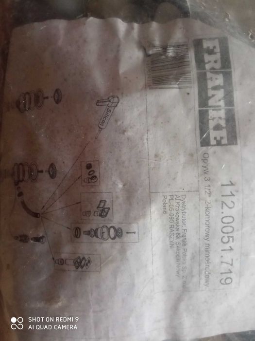 Zlew narożny FRANKE grafitowy granitowy 83/83