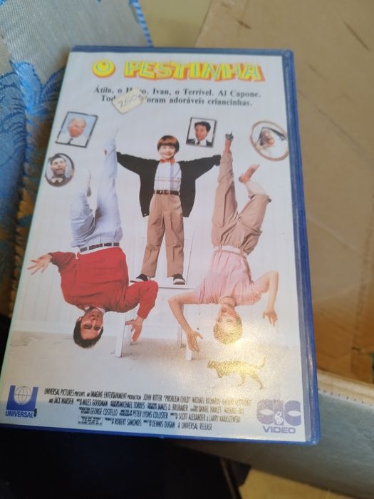 Vários cassetes VHS