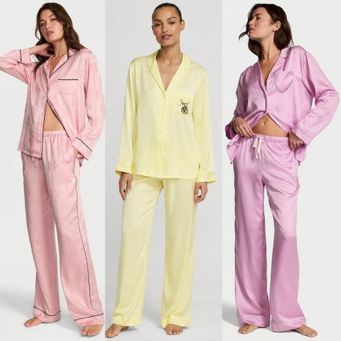 Піжама Victoria's Secret. Модал, сатин, фланель  XS, S, М, L