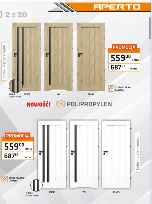 drzwi wewnętrzne  pokojowe łazienkowe ramowe