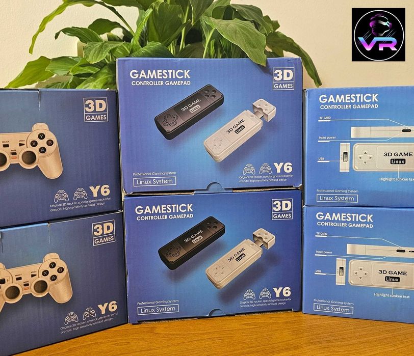 Ігрова консоль 128GB MAX Game Stick - Денді, PS, PSP, Nintendo 64