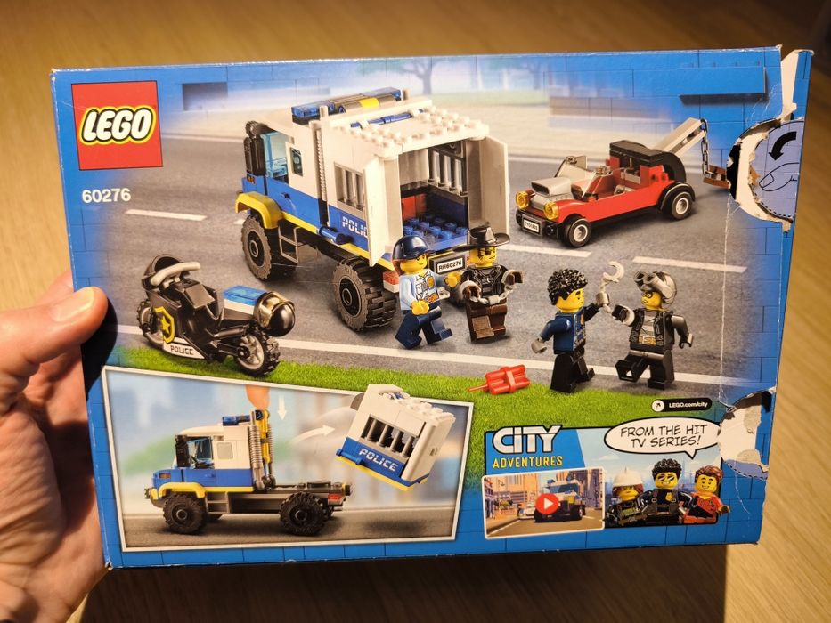 Lego city 60276 Policyjny konwój więzienny