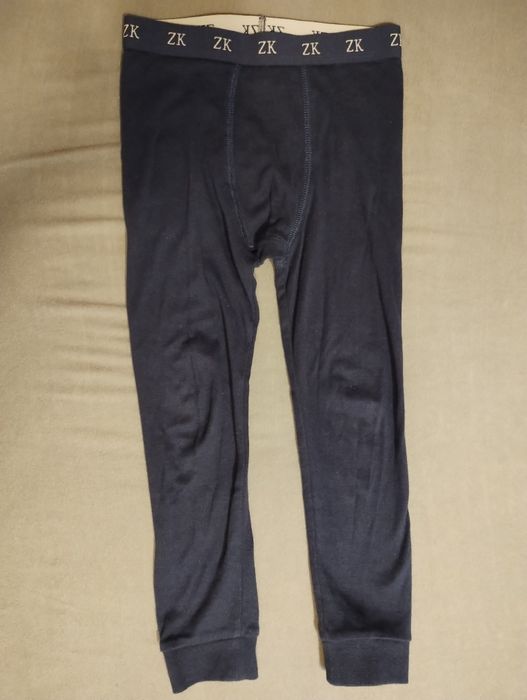 Granatowe bawełniane kalesony chłopięce ZARA KIDS 120