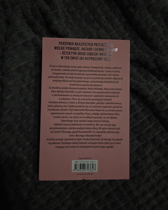książka Ze złości Katarzyna Bonda książki