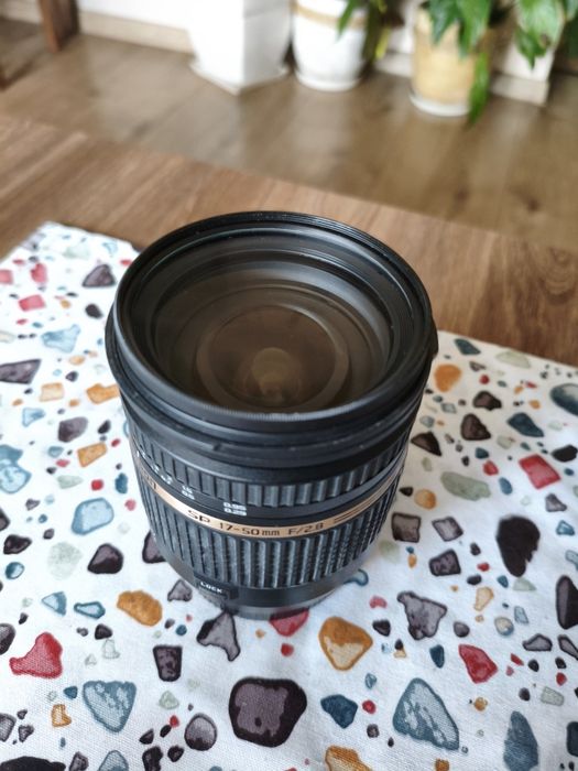 Zestaw obiektywów tamron i canon