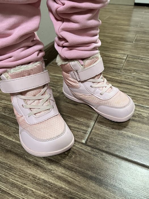 Зимові чоботи  25 р, босоногі, barefoot для дівчинки