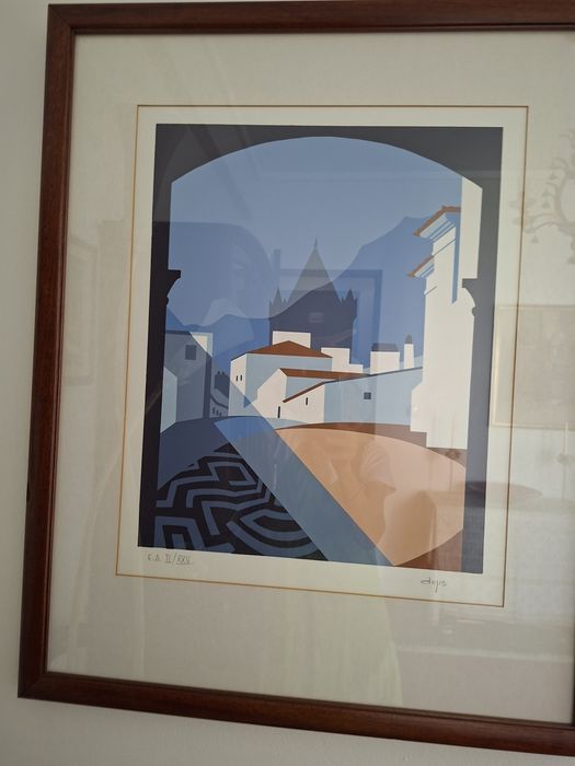 Quadros emoldurados