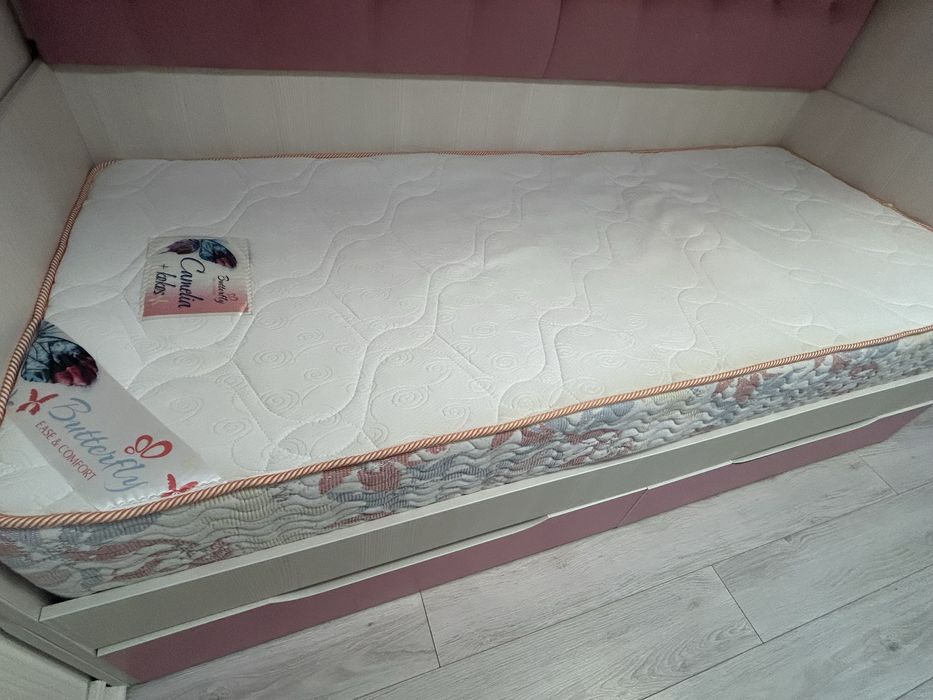 Товстий двосторонній (зима/літо) ортопедичний матрас САМОВИВІЗ