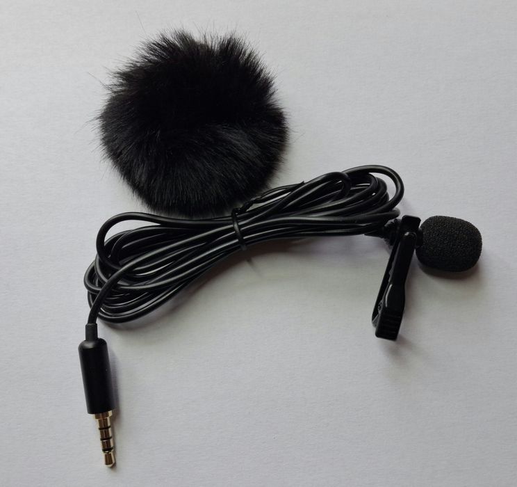 Петличний мікрофон (лапельний) для телефону / ноутбука