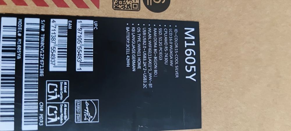 Asus Vivobook M1605Y