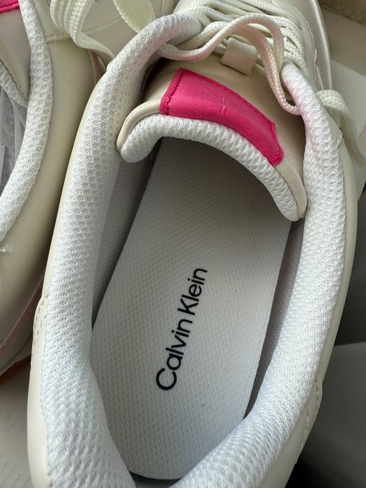 Снікерси кеди кросівки Calvin Klein Avyenna Ivory 11 M, 27,5 см устілка 42 розмір