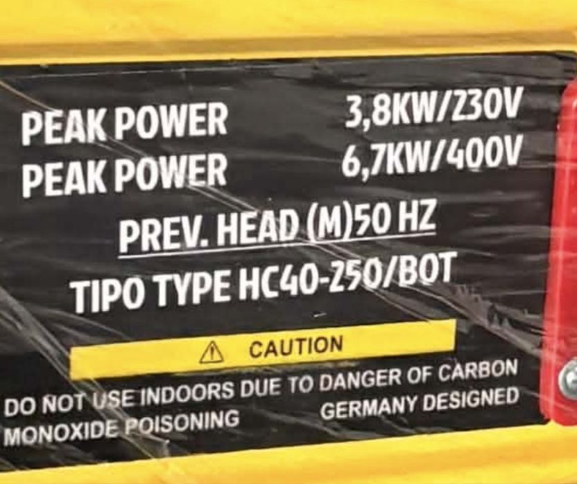 Agregat prądotwórczy Kleinen KE-26-IN  400v - 230v  6,7 kWt