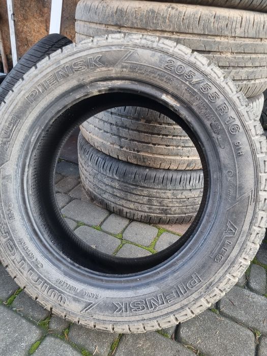 Opony zimowe 205/55/16 bieżnikowane 2szt