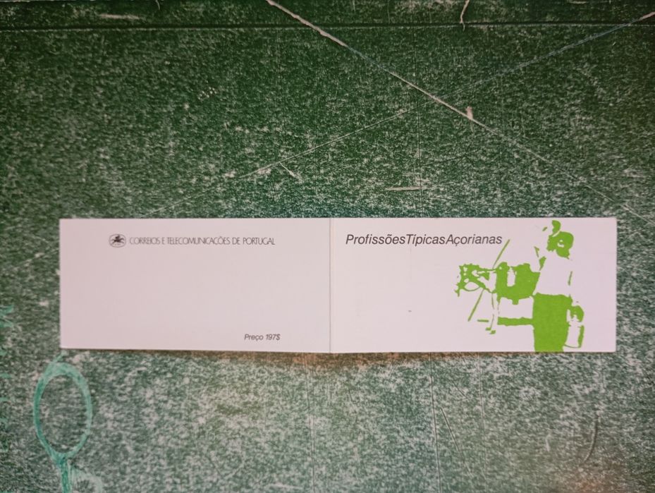 1990 Caderneta Profissões Típicas Açorianas MNH **