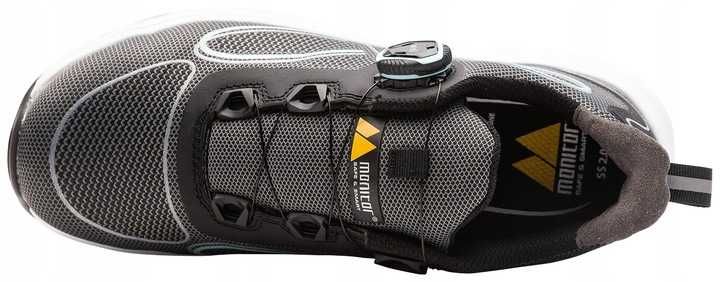 Profesjonalne półbuty robocze Szwecja MONITOR S1P z systemem BOA 38