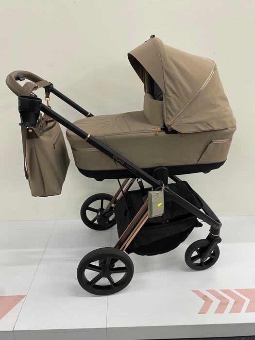 [OUTLET] Espiro Miloo 2.0 Wózek Głęboko-Spacerowy 2w1 Tasty Cappuccino