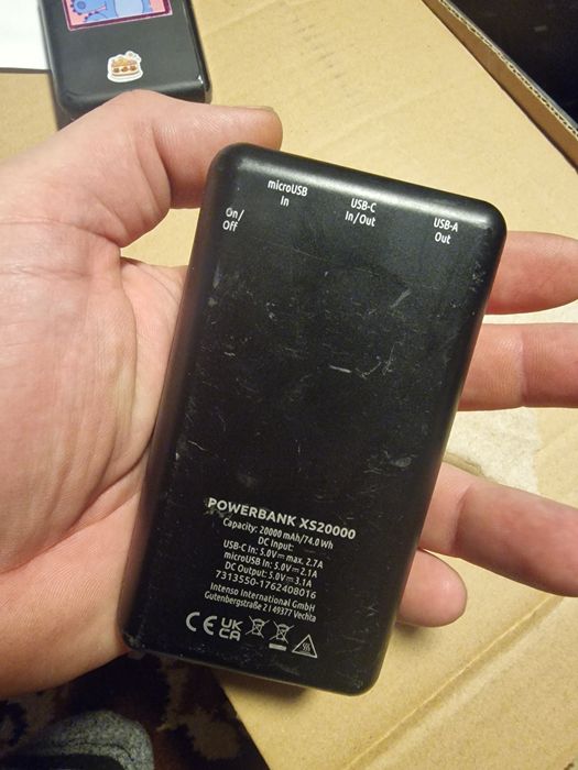 Powerbank inteso 20 000 sprawny