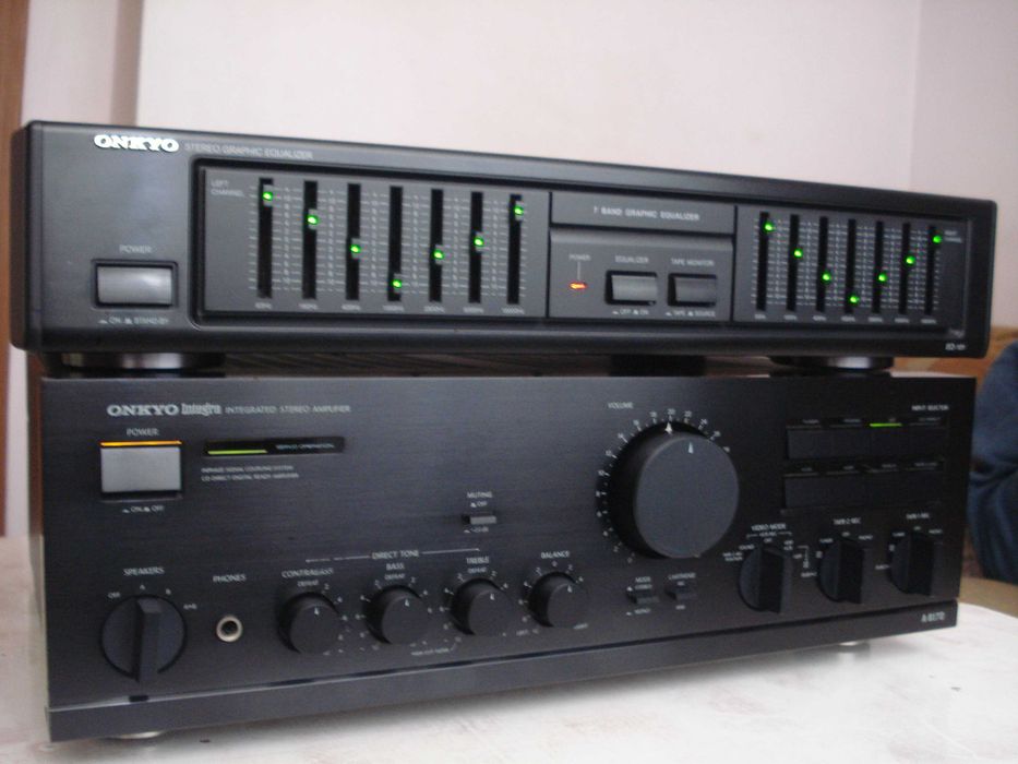 Підсилювач "Onkyo" Integra A-8170, еквал. EQ-101, тюн. Model T-9