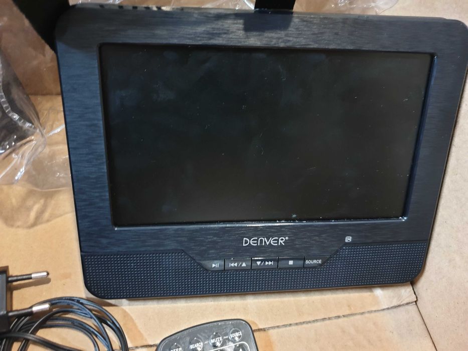 Leitor DVD portátil DENVER ecrãs 7"