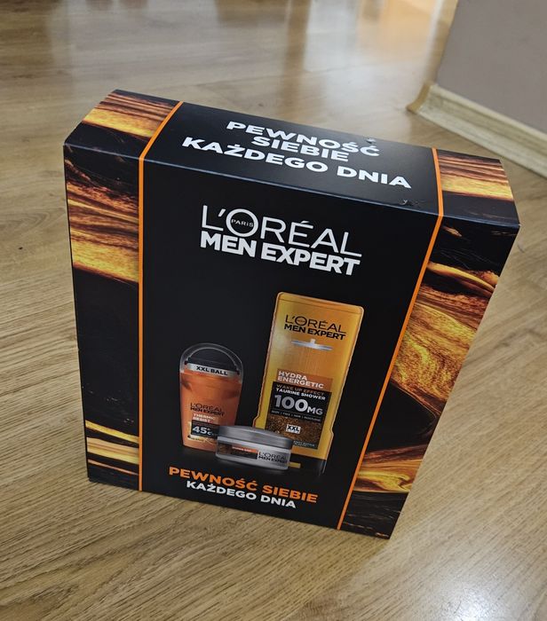 Zestaw męski loreal men expert dezodorant krem i żel pod prysznic