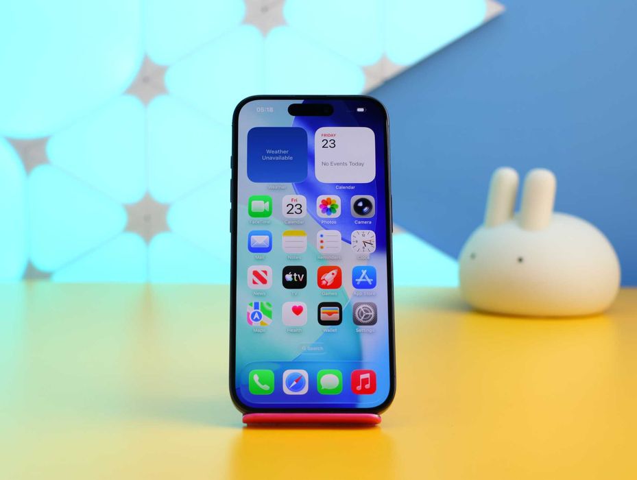 Смартфон iPhone 15 Pro 128GB Blue Titanium (156160) Б/У З ГАРАНТІЄЮ