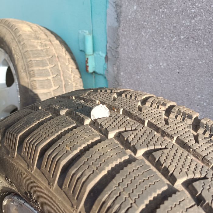 Оригінальні титанові диски /OPEL 5*110/ з резиною.