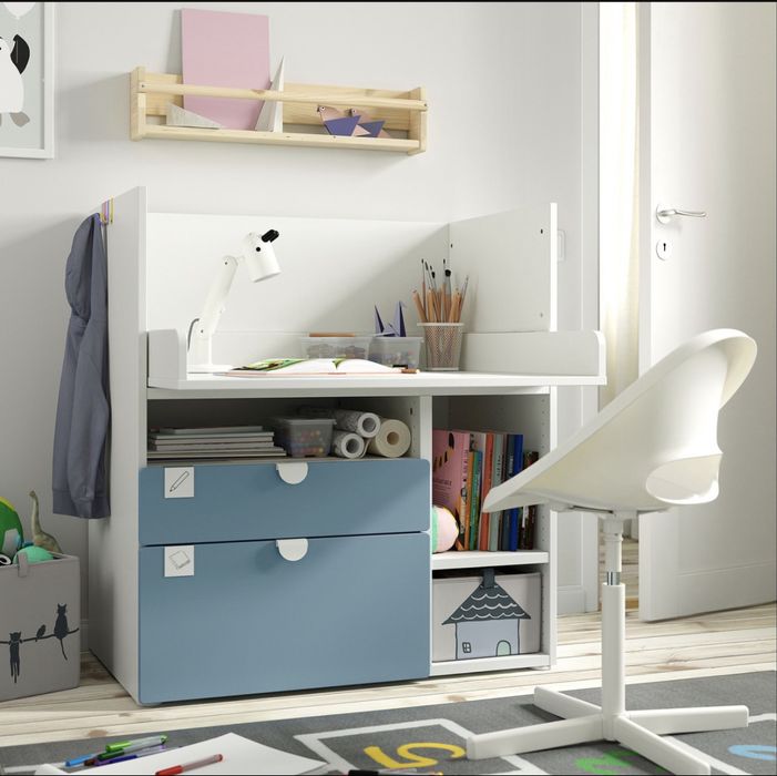 Trocador Evolutivo/Secretaria SMASTAD IKEA