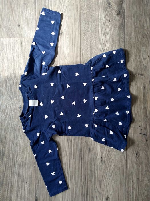 Sukienka w serduszka H&M 98