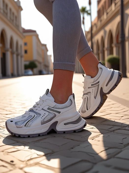 6 KOLORÓW 36 37 38 sneakersy 39 40 adidasy na platformie grubej podesz