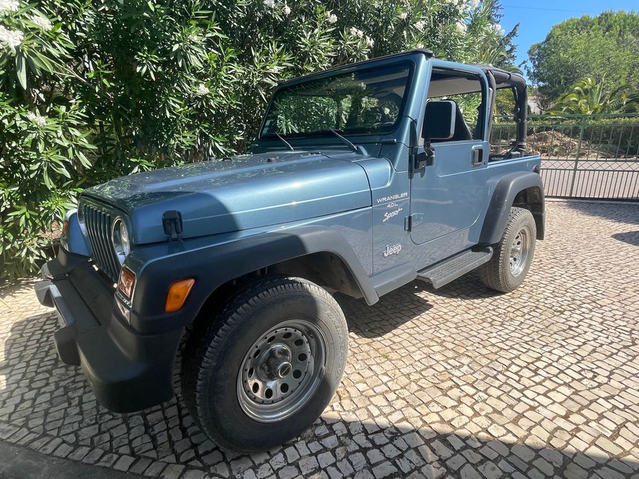 Jantes com pneumaticos para Jeep Wrangler TJ