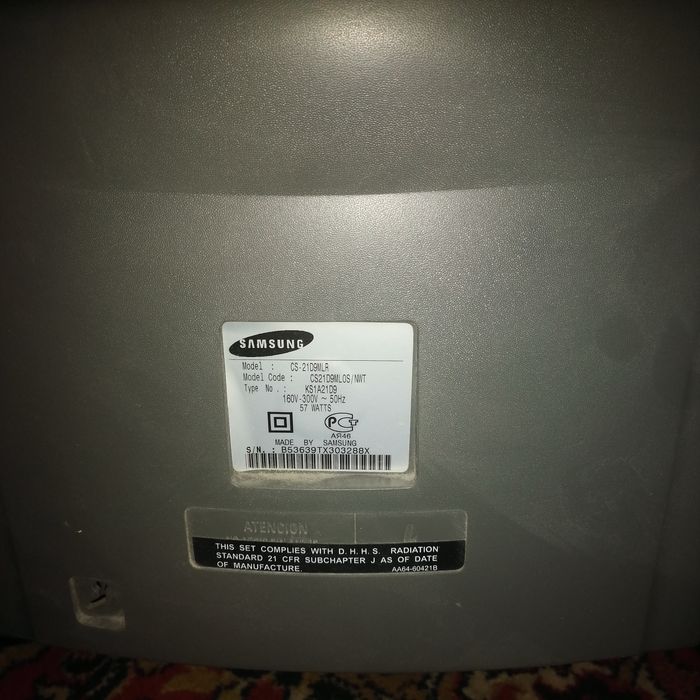 Телевизор Samsung 54см, на ремонт чи відновлення