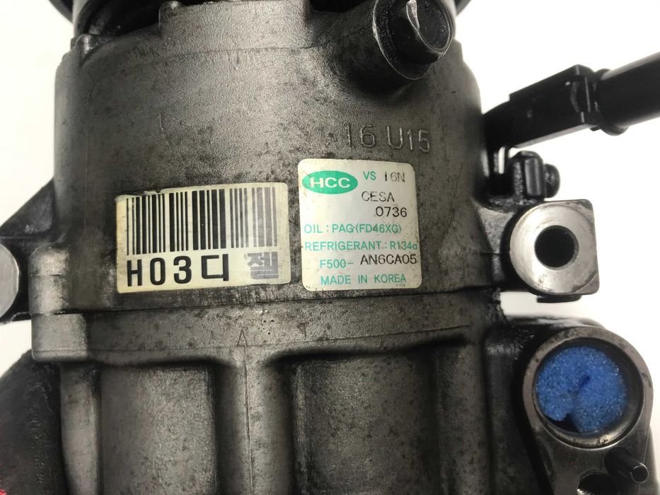 Компресор кондиціонера Kia Ceed. Pro Ceed (2006-2012 р.в) - 1.6CRDI