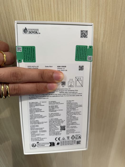 Telemóvel OPPO A6 Pro 5G 256GB, novo