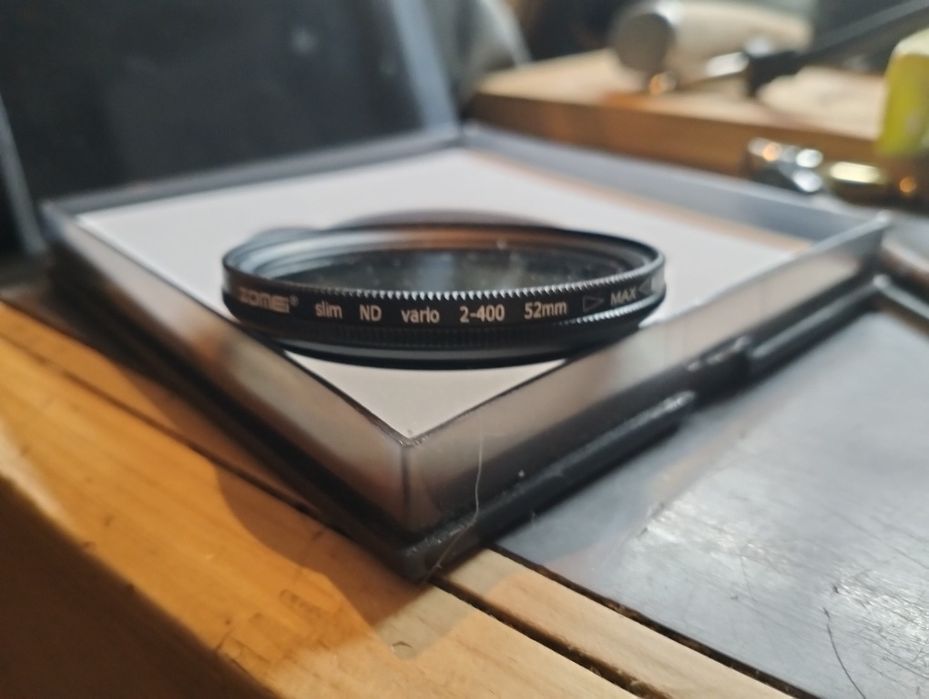 2X Filtros Nd ajustaveia para DSLR  (58mm e 52mm)