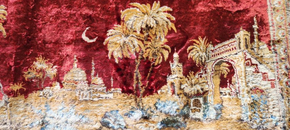 Piękna makata ścienna - Porwanie Szeherezady