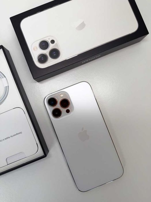 Apple iPhone 13 Pro Max・128GB・Prateado (Fatura e Garantia)