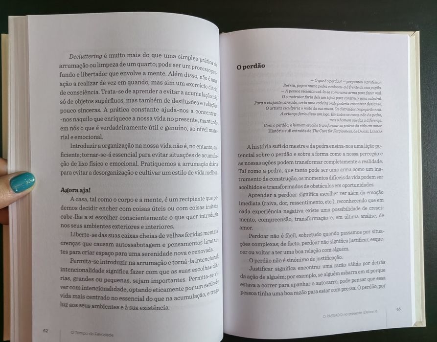 Livro "O Tempo da Felicidade" de Monica Bertelli