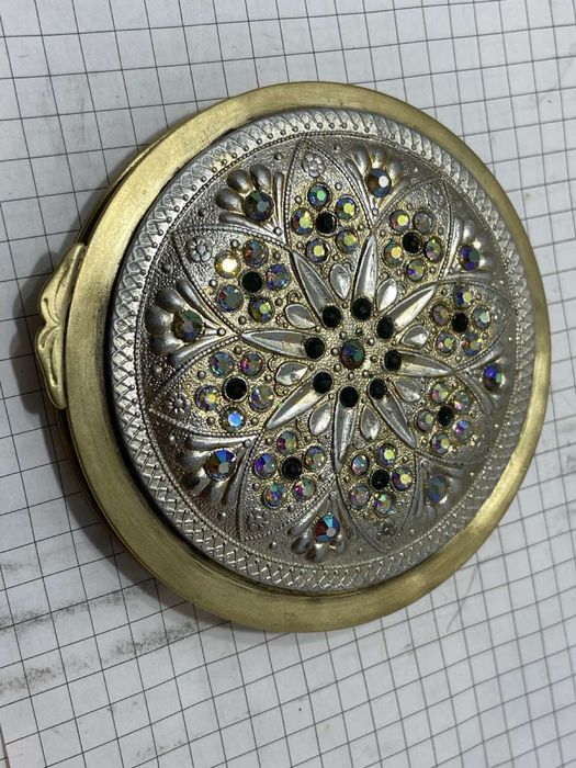 Зеркало- пудренница Ленэмальер 50- е года