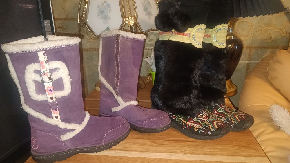 Женские зимние сапожки