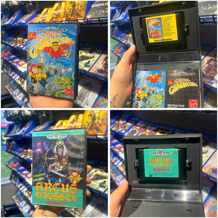 Гра Sega Mega Drive Genesis Arcus Odyssey Без Мануал Оригінал USA NTSC