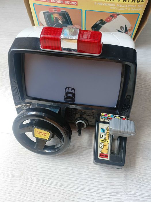 Zabawkowy symulator jazdy PRL