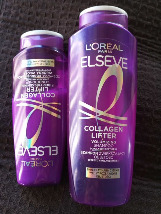 Szampon i odżywka Elseve Collagen Lifter!
