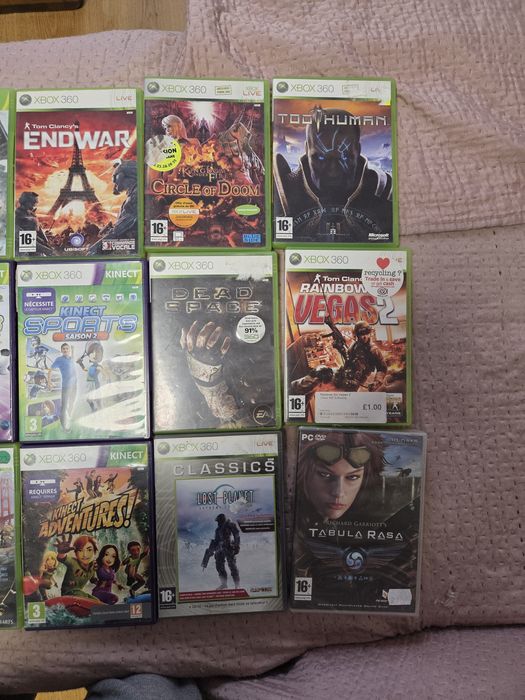 Gry na Xbox 360 używane