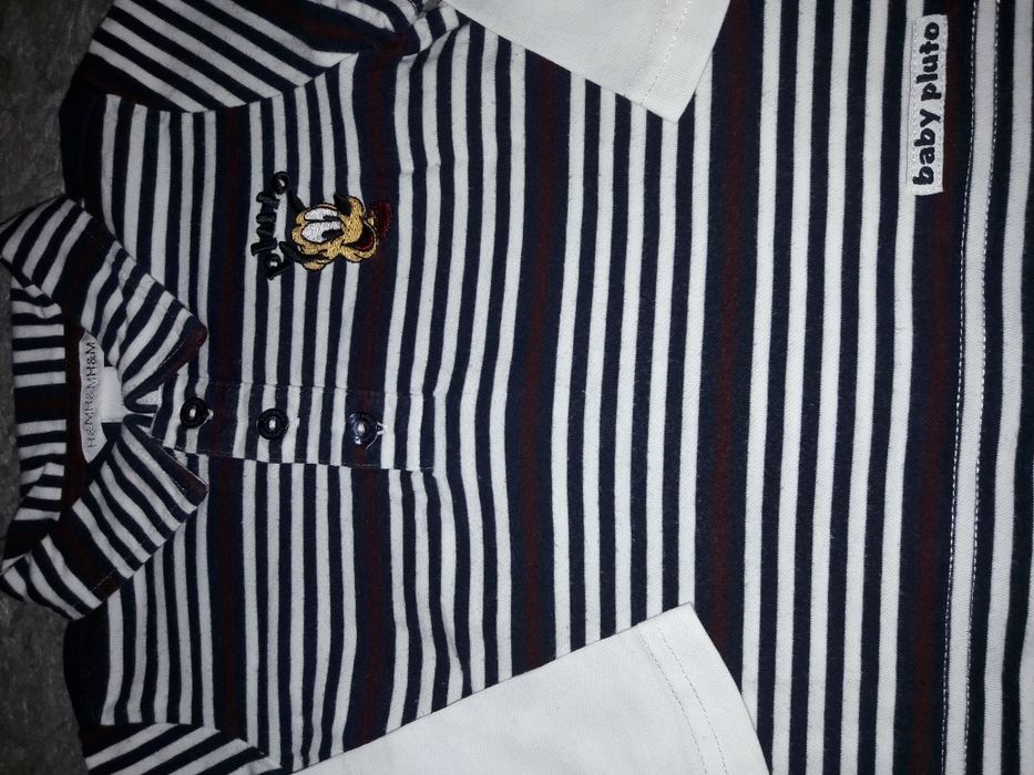 Bluzki dla chłopca 9-12 mies.