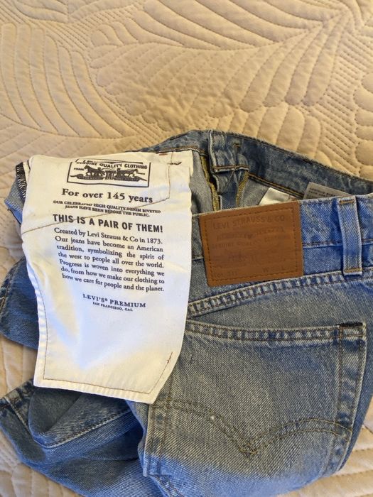 Шорти levi’s 501 w30 світло сині