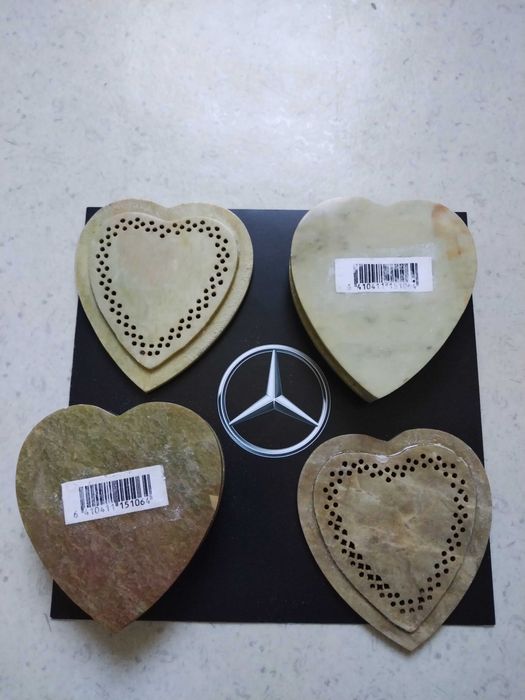 Шкатулки з мильного каменя